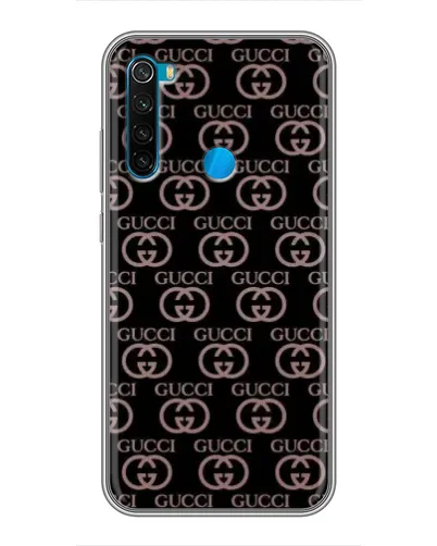 Чехол для Xiaomi Redmi Note 8T с картинкой «Классическая монограмма Gucci»