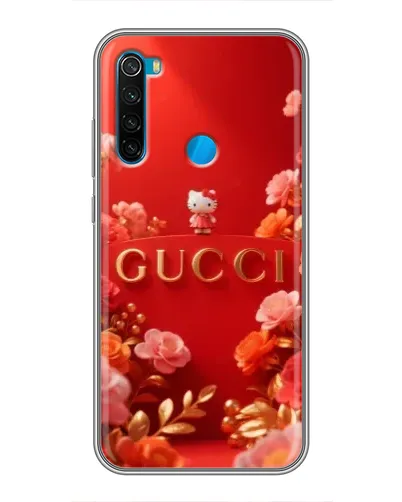 Чехол для Xiaomi Redmi Note 8T с картинкой «Gucci — золотой сад»
