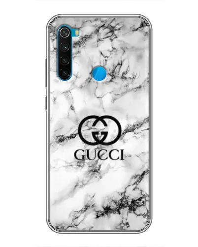 Чехол для Xiaomi Redmi Note 8T с картинкой «Gucci — мраморный шик»