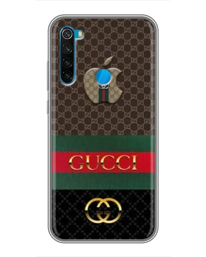 Чехол для Xiaomi Redmi Note 8T с картинкой «Gucci — брендированный десерт»