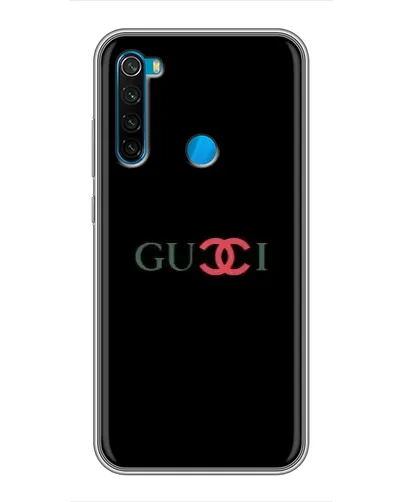 Чехол для Xiaomi Redmi Note 8T с картинкой «Gucci — красный градиент»