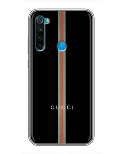 Чехол для Xiaomi Redmi Note 8T с картинкой «Gucci — строгая линия» Чехол для Xiaomi Redmi Note 8T с картинкой «Gucci — строгая линия»