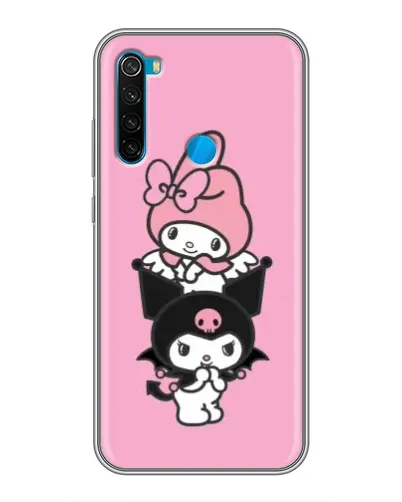 Чехол для Xiaomi Redmi Note 8T с картинкой «My Melody и Kuromi» Чехол для Xiaomi Redmi Note 8T с картинкой «My Melody и Kuromi»