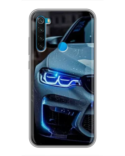 Чехол для Xiaomi Redmi Note 8T с картинкой «Взгляд BMW с синими фарами» Чехол для Xiaomi Redmi Note 8T с картинкой «Взгляд BMW с синими фарами»