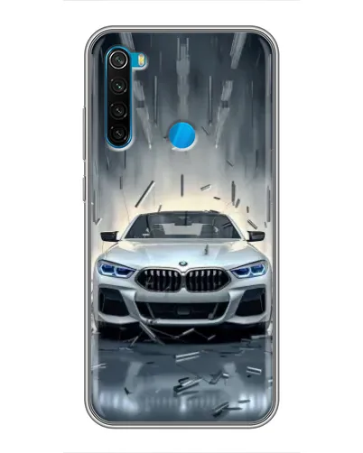 Чехол для Xiaomi Redmi Note 8T с картинкой «BMW в свете фар» Чехол для Xiaomi Redmi Note 8T с картинкой «BMW в свете фар»