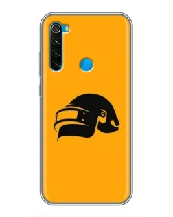 Чехол для Xiaomi Redmi Note 8T с картинкой «PUBG — золотой шлем»