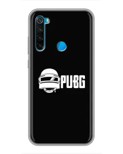 Чехол для Xiaomi Redmi Note 8T с картинкой «PUBG — классический лого»