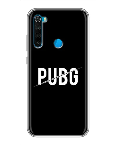Чехол для Xiaomi Redmi Note 8T с картинкой «PUBG — белый логотип» Чехол для Xiaomi Redmi Note 8T с картинкой «PUBG — белый логотип»