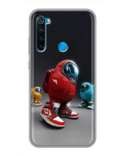 Чехол для Xiaomi Redmi Note 8T с картинкой «Among Us — 3D стиль» Чехол для Xiaomi Redmi Note 8T с картинкой «Among Us — 3D стиль»