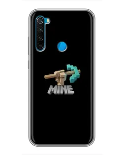 Чехол для Xiaomi Redmi Note 8T с картинкой «Алмазная кирка»