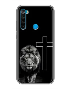 Чехол для Xiaomi Redmi Note 8T с картинкой «Лев и Крест»