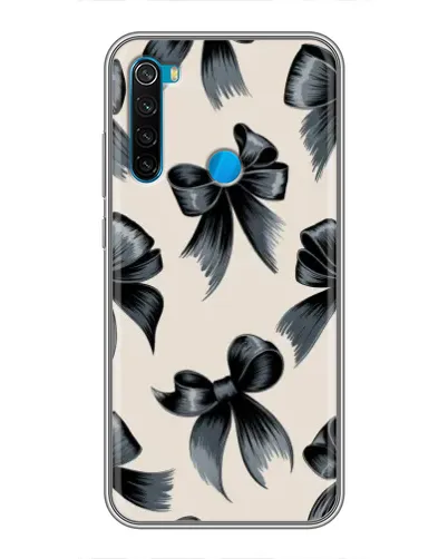 Чехол для Xiaomi Redmi Note 8T с картинкой «Банты Coquette»