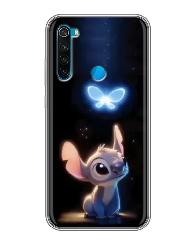 Чехол для Xiaomi Redmi Note 8T с картинкой «Сияющий Стич»