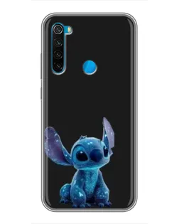 Чехол для Xiaomi Redmi Note 8T с картинкой «Стич на черном» Чехол для Xiaomi Redmi Note 8T с картинкой «Стич на черном»