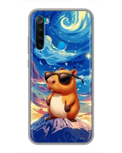 Чехол для Xiaomi Redmi Note 8T с картинкой «Капибара Ван Гога» Чехол для Xiaomi Redmi Note 8T с картинкой «Капибара Ван Гога»