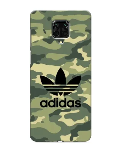 Чехол для Xiaomi Redmi Note 9 Pro Max с картинкой «Милитари стиль Adidas» Чехол для Xiaomi Redmi Note 9 Pro Max с картинкой «Милитари стиль Adidas»