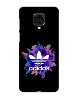 Чехол для Xiaomi Redmi Note 9 Pro Max с картинкой «Взрыв красок Adidas»