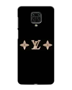 Чехол для Xiaomi Redmi Note 9 Pro Max с картинкой «Louis Vuitton — минимализм»