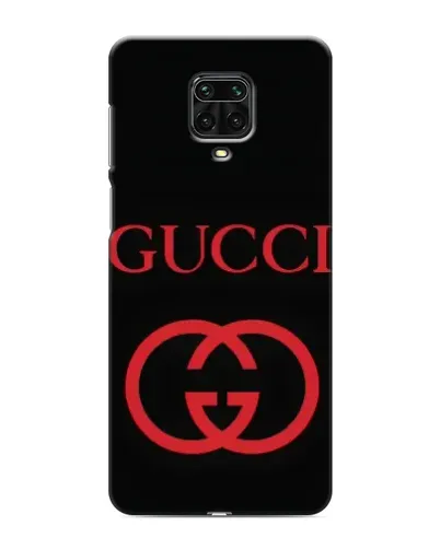 Чехол для Xiaomi Redmi Note 9 Pro Max с картинкой «Gucci — красный логотип» Чехол для Xiaomi Redmi Note 9 Pro Max с картинкой «Gucci — красный логотип»