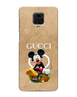 Чохол для Xiaomi Redmi Note 9 Pro Max з картинкою «Міккі Маус Gucci — крафт» Чохол для Xiaomi Redmi Note 9 Pro Max з картинкою «Міккі Маус Gucci — крафт»