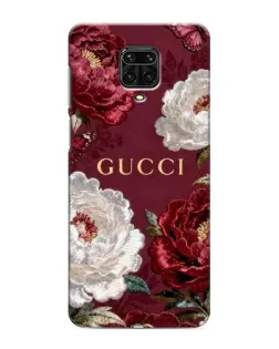 Чохол для Xiaomi Redmi Note 9 Pro Max з картинкою «Gucci — бордові троянди» Чохол для Xiaomi Redmi Note 9 Pro Max з картинкою «Gucci — бордові троянди»