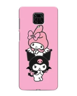 Чохол для Xiaomi Redmi Note 9 Pro Max з картинкою «My Melody та Kuromi» Чохол для Xiaomi Redmi Note 9 Pro Max з картинкою «My Melody та Kuromi»
