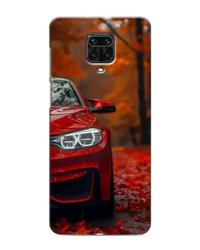 Чехол для Xiaomi Redmi Note 9 Pro Max с картинкой «Осенняя BMW M4»