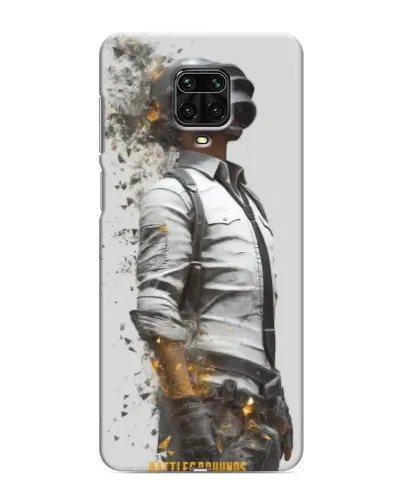 Чехол для Xiaomi Redmi Note 9 Pro Max с картинкой «PUBG — боец в пыли» Чехол для Xiaomi Redmi Note 9 Pro Max с картинкой «PUBG — боец в пыли»