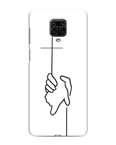 Чехол для Xiaomi Redmi Note 9 Pro Max с картинкой «Рука держит»