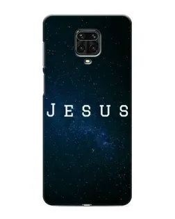 Чехол для Xiaomi Redmi Note 9 Pro Max с картинкой «Звездное небо Jesus»