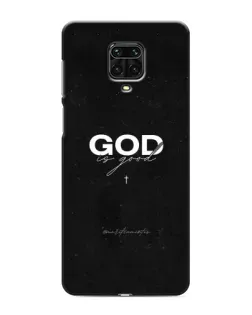 Чехол для Xiaomi Redmi Note 9 Pro Max с картинкой «GOD — Бог над всем»