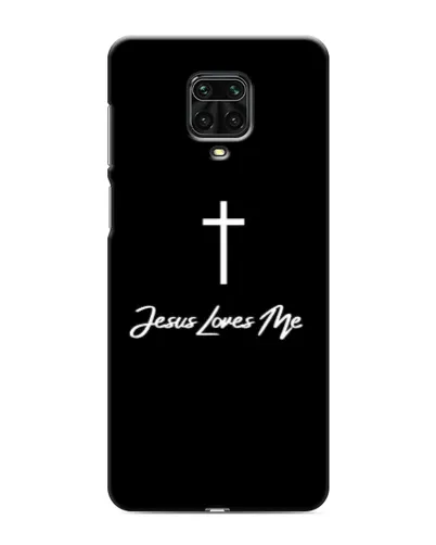 Чехол для Xiaomi Redmi Note 9 Pro Max с картинкой «Иисус любит тебя»