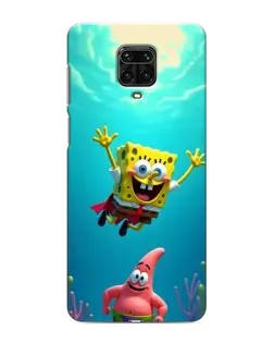 Чехол для Xiaomi Redmi Note 9 Pro Max с картинкой «Спанч Боб под водой» Чехол для Xiaomi Redmi Note 9 Pro Max с картинкой «Спанч Боб под водой»
