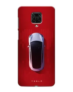Чехол для Xiaomi Redmi Note 9 Pro Max с картинкой «Tesla Top View» Чехол для Xiaomi Redmi Note 9 Pro Max с картинкой «Tesla Top View»