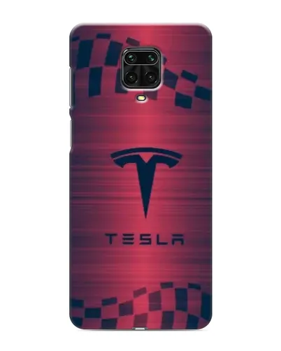 Чехол для Xiaomi Redmi Note 9 Pro Max с картинкой «Тесла красный карбон» Чехол для Xiaomi Redmi Note 9 Pro Max с картинкой «Тесла красный карбон»