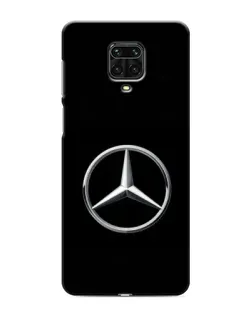 Чехол для Xiaomi Redmi Note 9 Pro Max с картинкой «Mercedes классический лого»