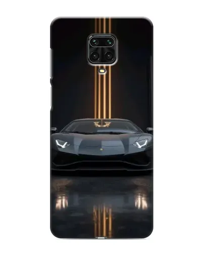 Чехол для Xiaomi Redmi Note 9 Pro Max с картинкой «Lamborghini золотые линии» Чехол для Xiaomi Redmi Note 9 Pro Max с картинкой «Lamborghini золотые линии»