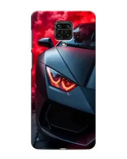 Чехол для Xiaomi Redmi Note 9 Pro Max с картинкой «Lamborghini красное сияние» Чехол для Xiaomi Redmi Note 9 Pro Max с картинкой «Lamborghini красное сияние»
