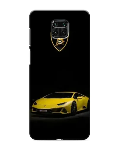 Чехол для Xiaomi Redmi Note 9 Pro Max с картинкой «Lamborghini желтый акцент» Чехол для Xiaomi Redmi Note 9 Pro Max с картинкой «Lamborghini желтый акцент»