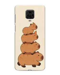 Чохол для Xiaomi Redmi Note 9 Pro Max з картинкою «Вежа з капібар» Чохол для Xiaomi Redmi Note 9 Pro Max з картинкою «Вежа з капібар»