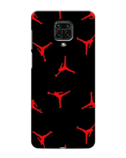 Чехол для Xiaomi Redmi Note 9 Pro с картинкой «Jordan Red Pattern» Чехол для Xiaomi Redmi Note 9 Pro с картинкой «Jordan Red Pattern»