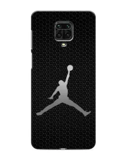 Чехол для Xiaomi Redmi Note 9 Pro с картинкой «Jordan Dark Carbon»