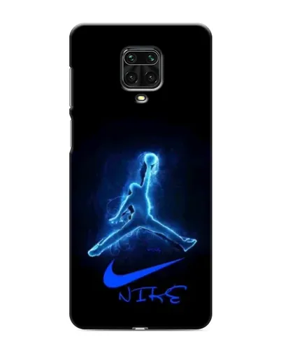 Чехол для Xiaomi Redmi Note 9 Pro с картинкой «Jordan Neon Blue» Чехол для Xiaomi Redmi Note 9 Pro с картинкой «Jordan Neon Blue»