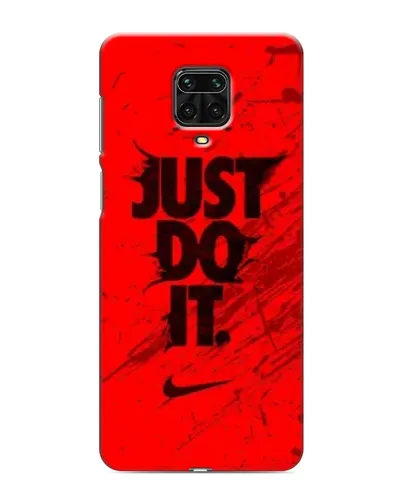 Чехол для Xiaomi Redmi Note 9 Pro с картинкой «Nike Just Do It» Чехол для Xiaomi Redmi Note 9 Pro с картинкой «Nike Just Do It»