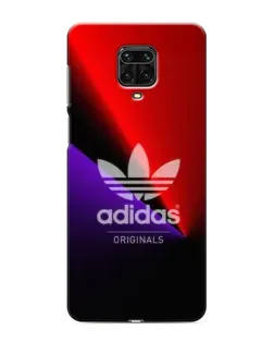 Чехол для Xiaomi Redmi Note 9 Pro с картинкой «Adidas Red Neon»
