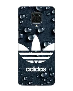 Чехол для Xiaomi Redmi Note 9 Pro с картинкой «Adidas Trefoil Blue»