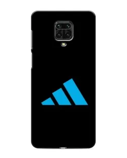 Чехол для Xiaomi Redmi Note 9 Pro с картинкой «Adidas Cyan Logo»