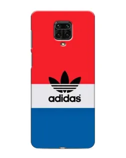 Чехол для Xiaomi Redmi Note 9 Pro с картинкой «Ретро блоки Adidas»