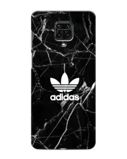 Чехол для Xiaomi Redmi Note 9 Pro с картинкой «Белый мрамор Adidas»