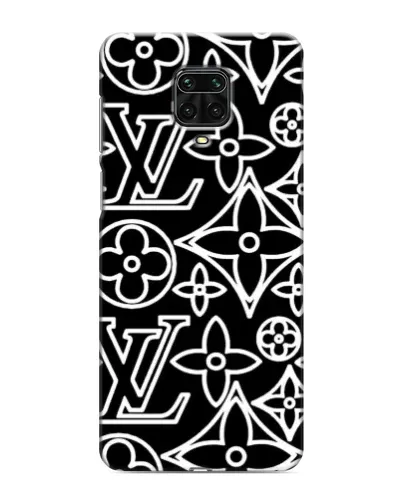 Чехол для Xiaomi Redmi Note 9 Pro с картинкой «Черно-белый узор LV» Чехол для Xiaomi Redmi Note 9 Pro с картинкой «Черно-белый узор LV»